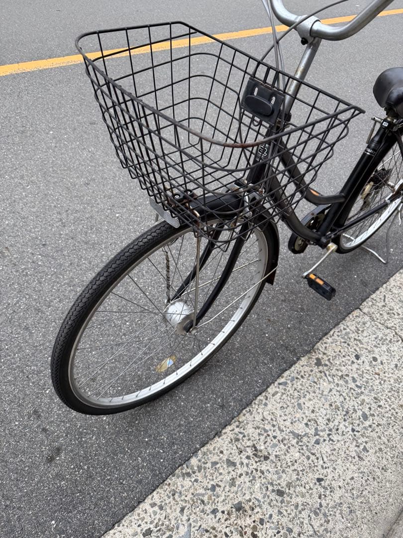 136 自転車 大阪市 【引取り限定】 22インチ 変速付き ミニベロ 136