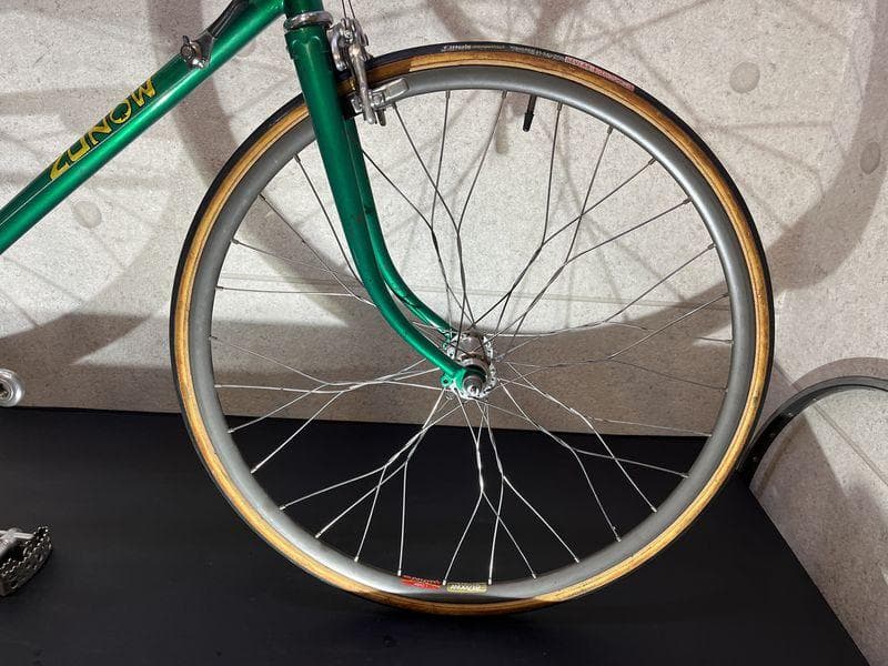 ZUNOW 24インチ クロモリ カンパニョーロ チューブラータイヤ グリーン