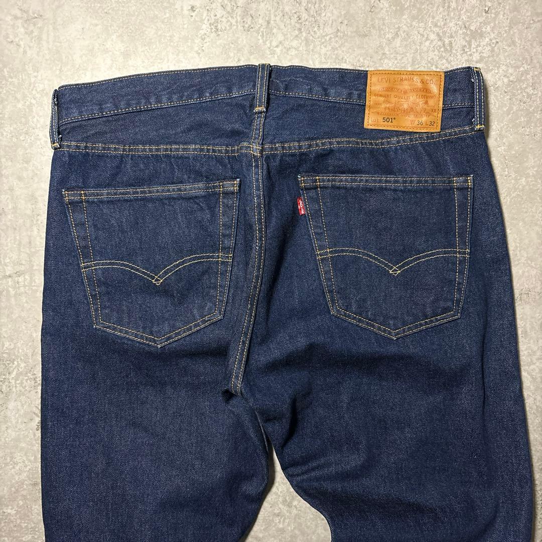 濃紺美品 Levi's premium 501XX 赤耳 BigE デニムw36 - メルカリ