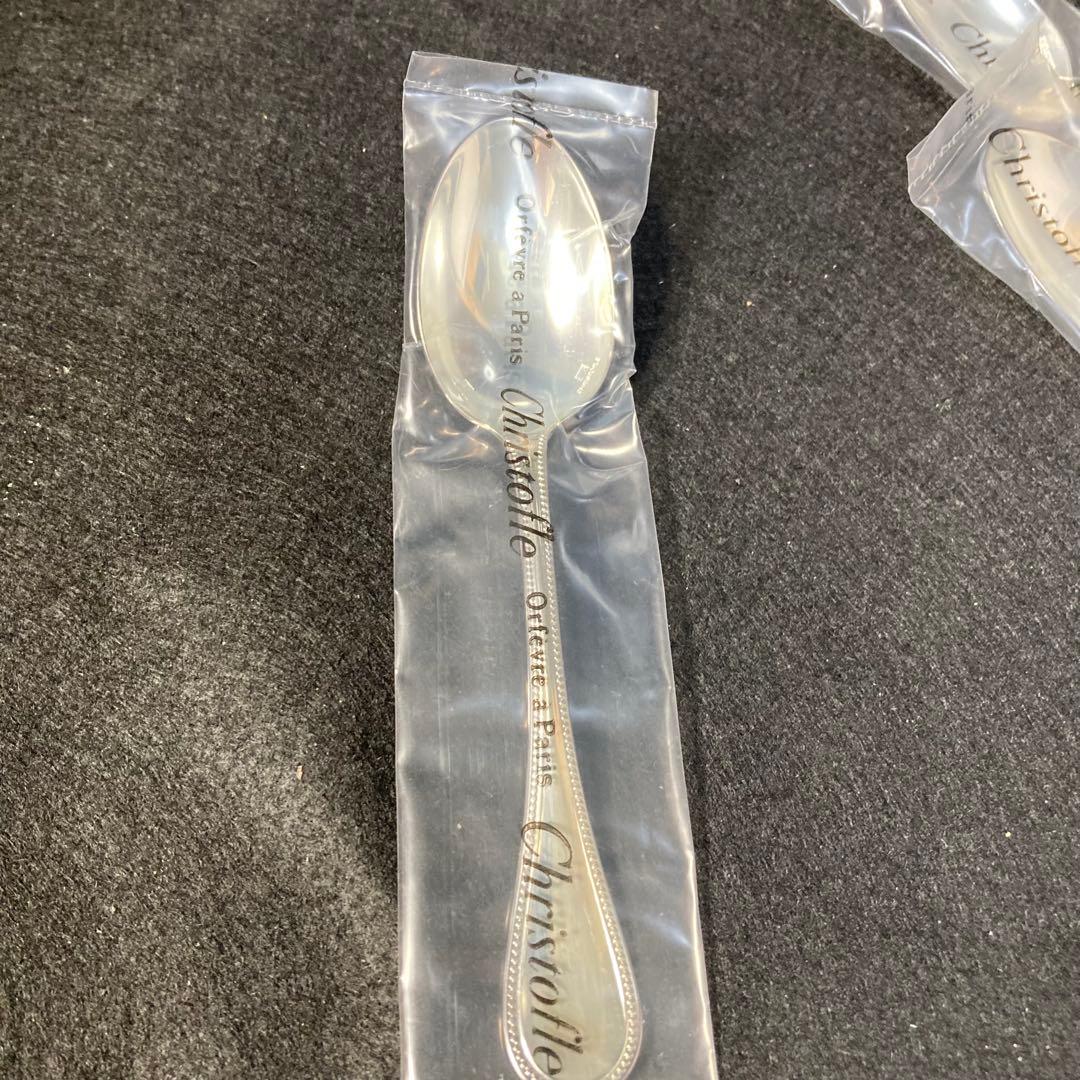 新品 未使用品 未開封 クリストフル パール スプーン6本セット - メルカリ