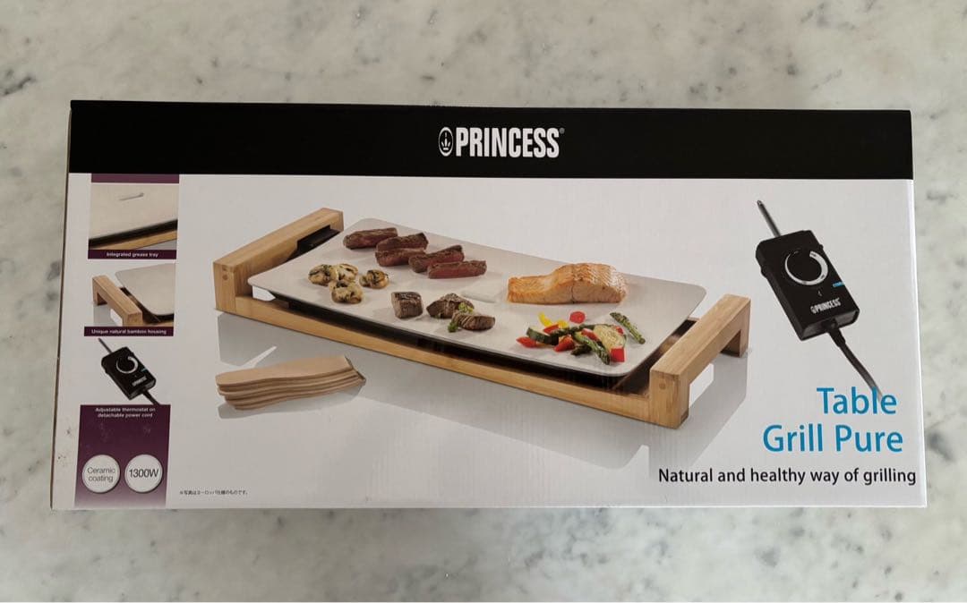 キッチン家電 PRINCESS Table Grill Pure 103030 103030 ホットプレート Table Grill Pure ホワイト [プレート1枚