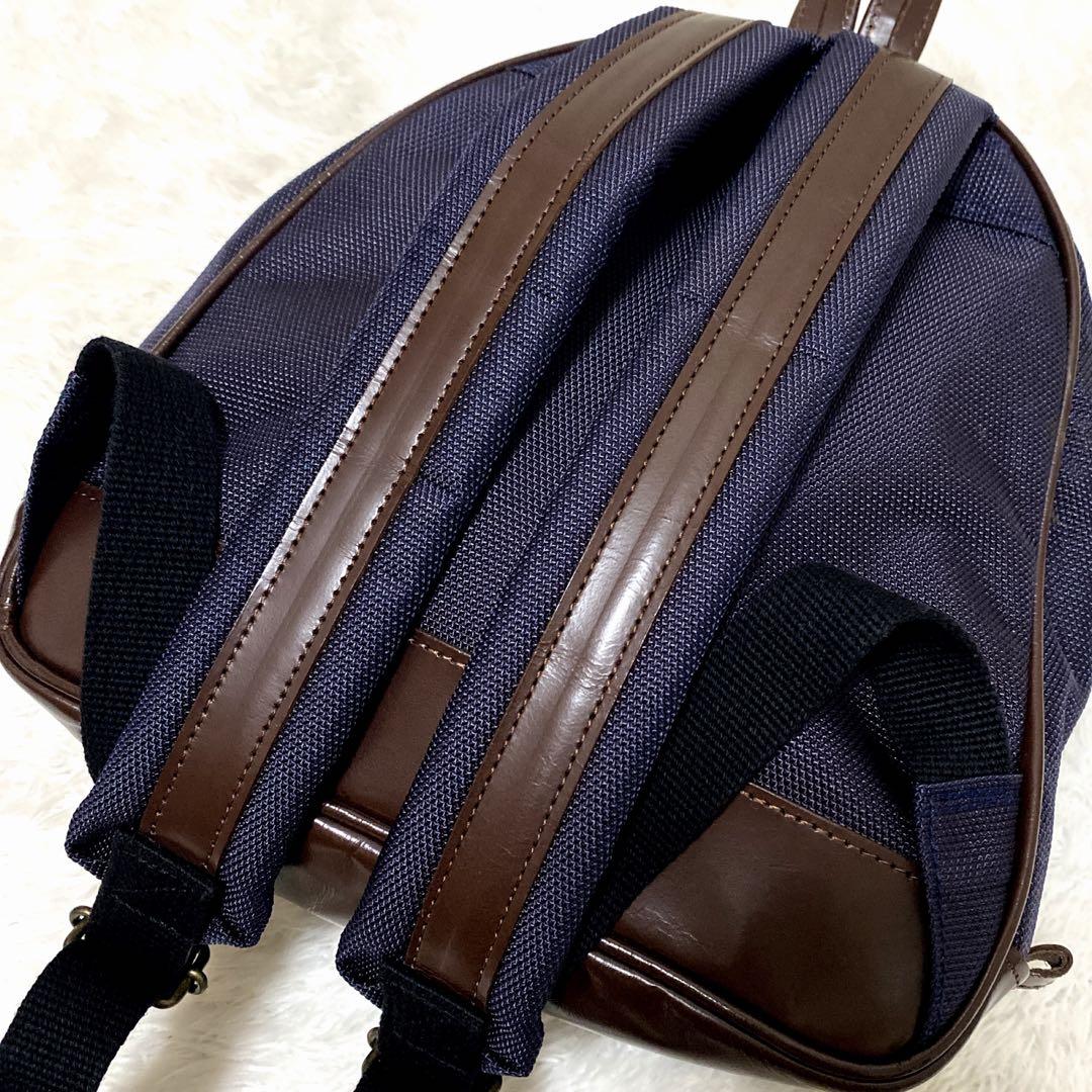 レア〗〖レトロ〗THE BOX ザ ボックス リュック くま アップリケ 刺繍