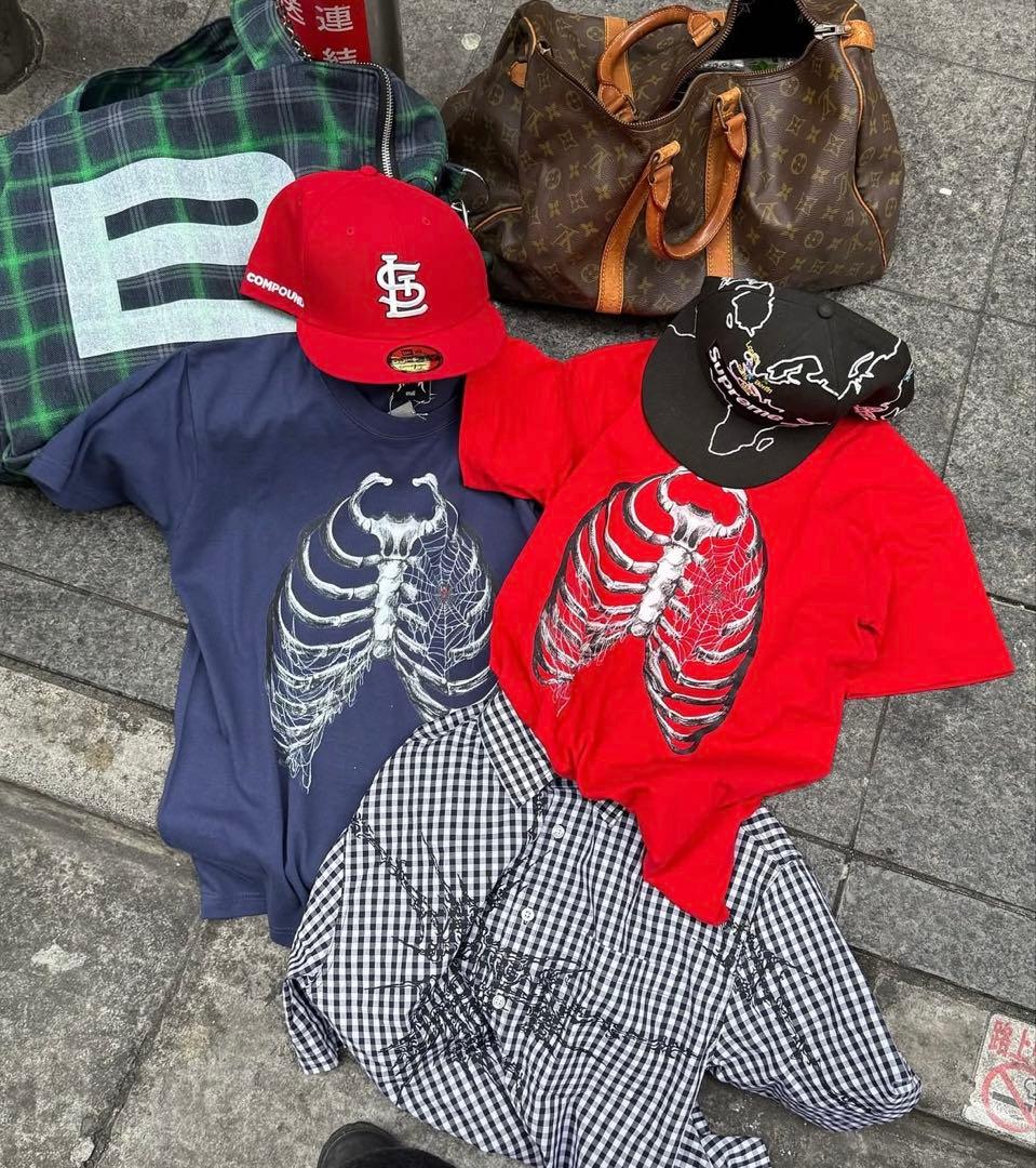 NOREMID BONE TEE -Navy- 即完売 ボーンティー - メルカリ