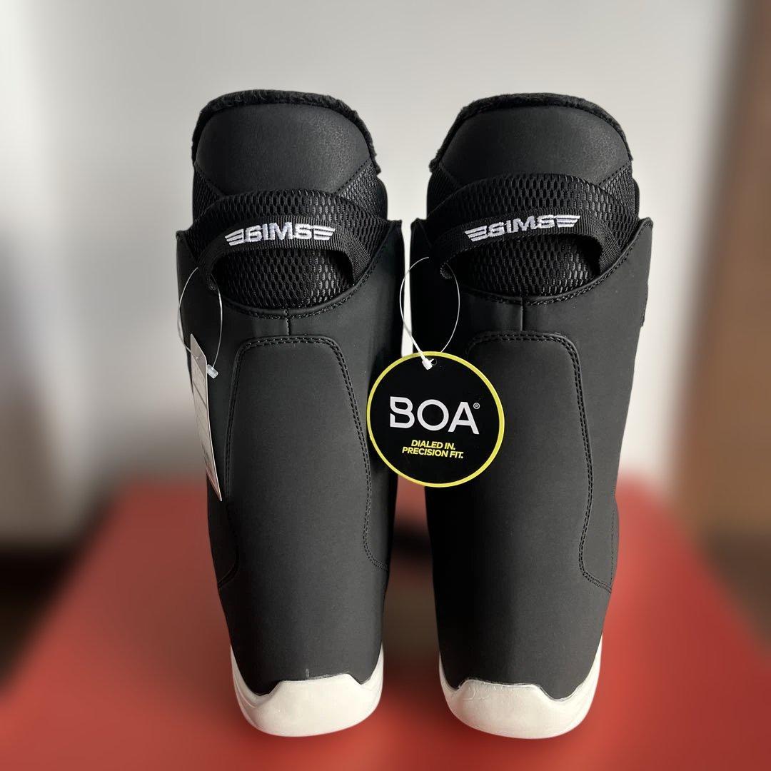 年末セール中　BOA ブラック スノーボードブーツ 28.0cm