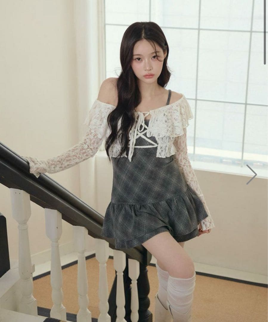 bubbles レースアンサンブルワンピース　Sサイズ BUBBLES】レースアンサンブルワンピース | sparkling mall online store