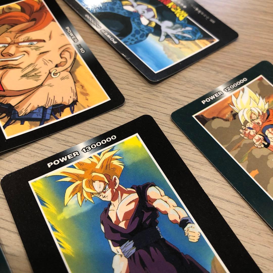 希少 アマダ ドラゴンボールZ PPカード カードダス 6枚 まとめ 当時物