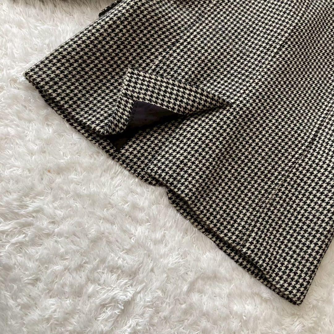 トリココムデギャルソン 千鳥格子柄 テーラード ジャケット