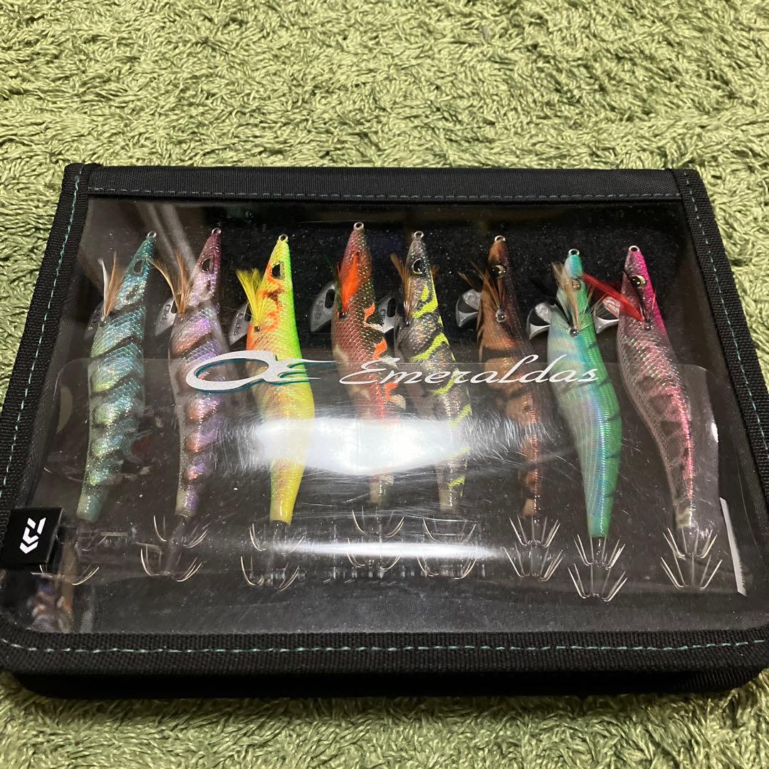 プロスペック、エクスペクト　エメラルダスエギケース　アオリイカ　エギングセット プロスペック、エクスペクト エメラルダスエギケース アオリイカ