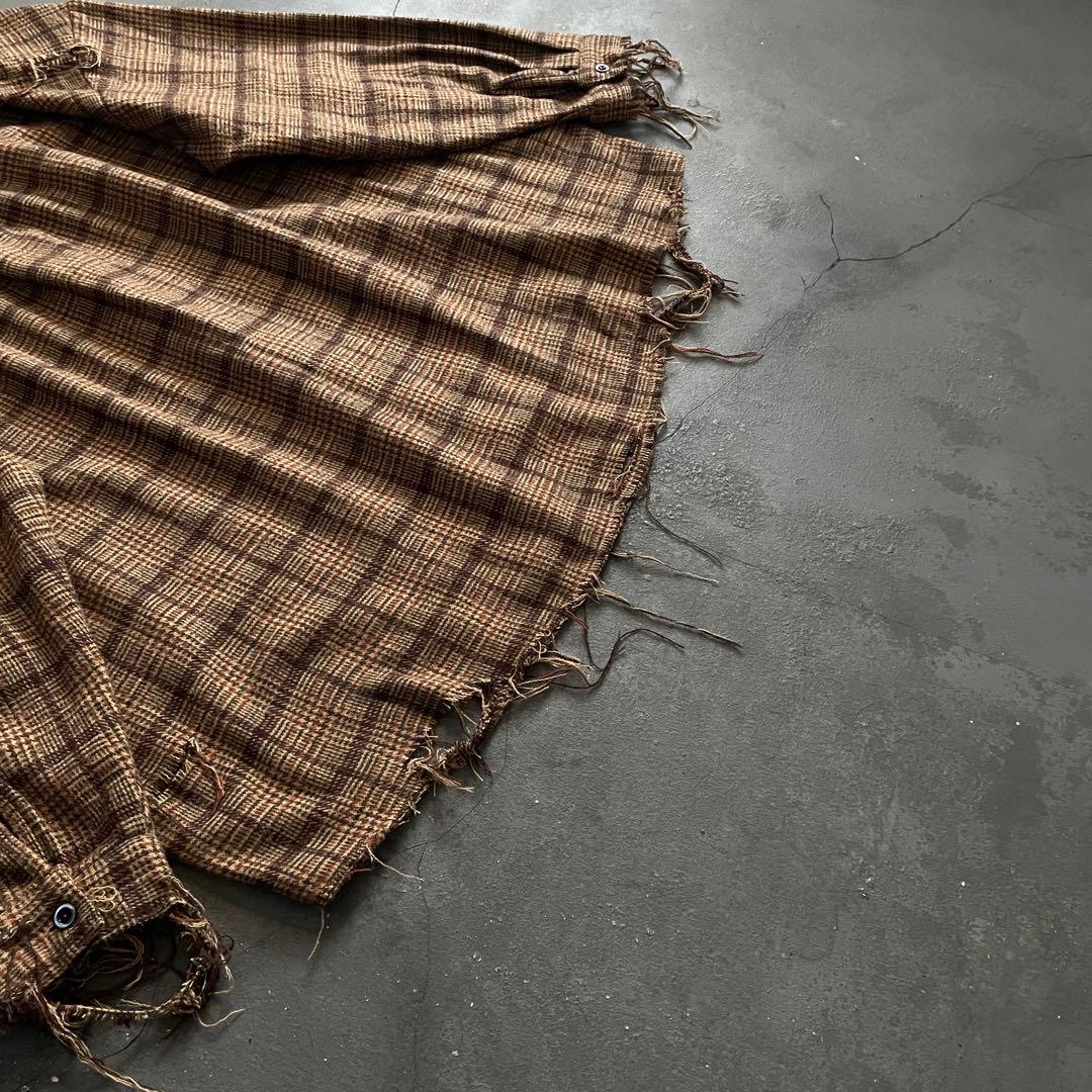 90's grunge “XL“boro flannel shirt