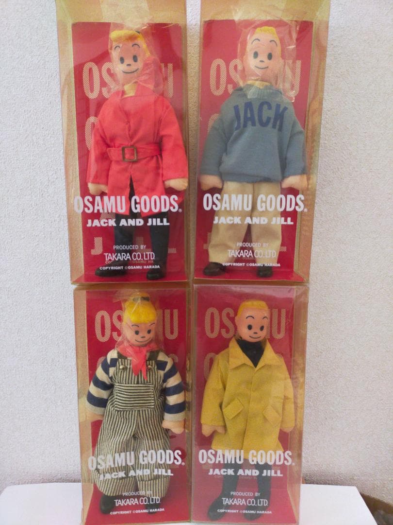 レトロ タカラ 人形 フィギュア オサムグッズドール ジャック&ジル