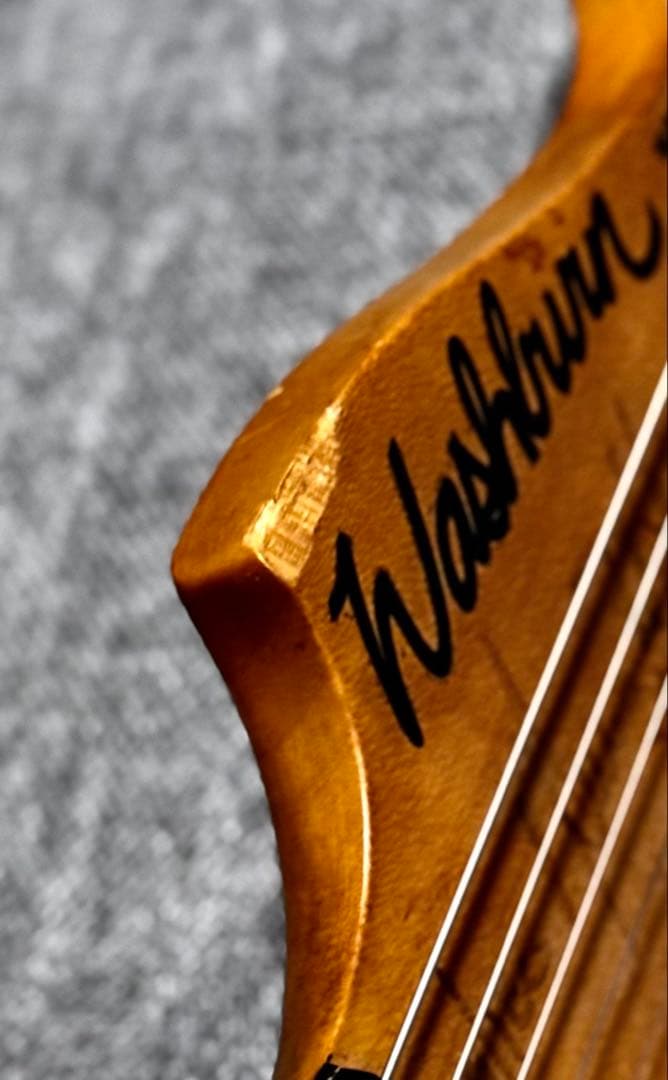 Washburn N4 USA MapleTop 直筆サイン入り 1997年製 - メルカリ