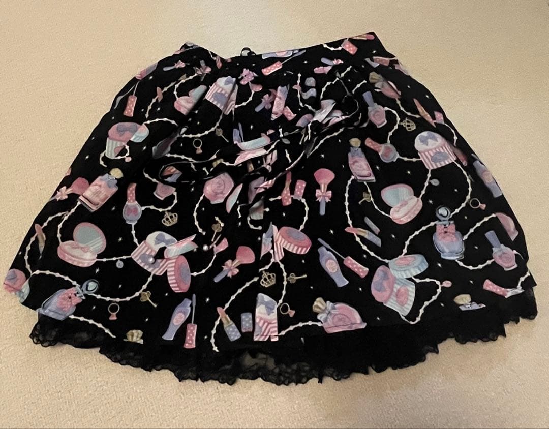 【お値下げ可能】アンジェリックプリティ スカート アンジェリックプリティ/スカート/ベージュ×ピンクの買取実績【ブラン