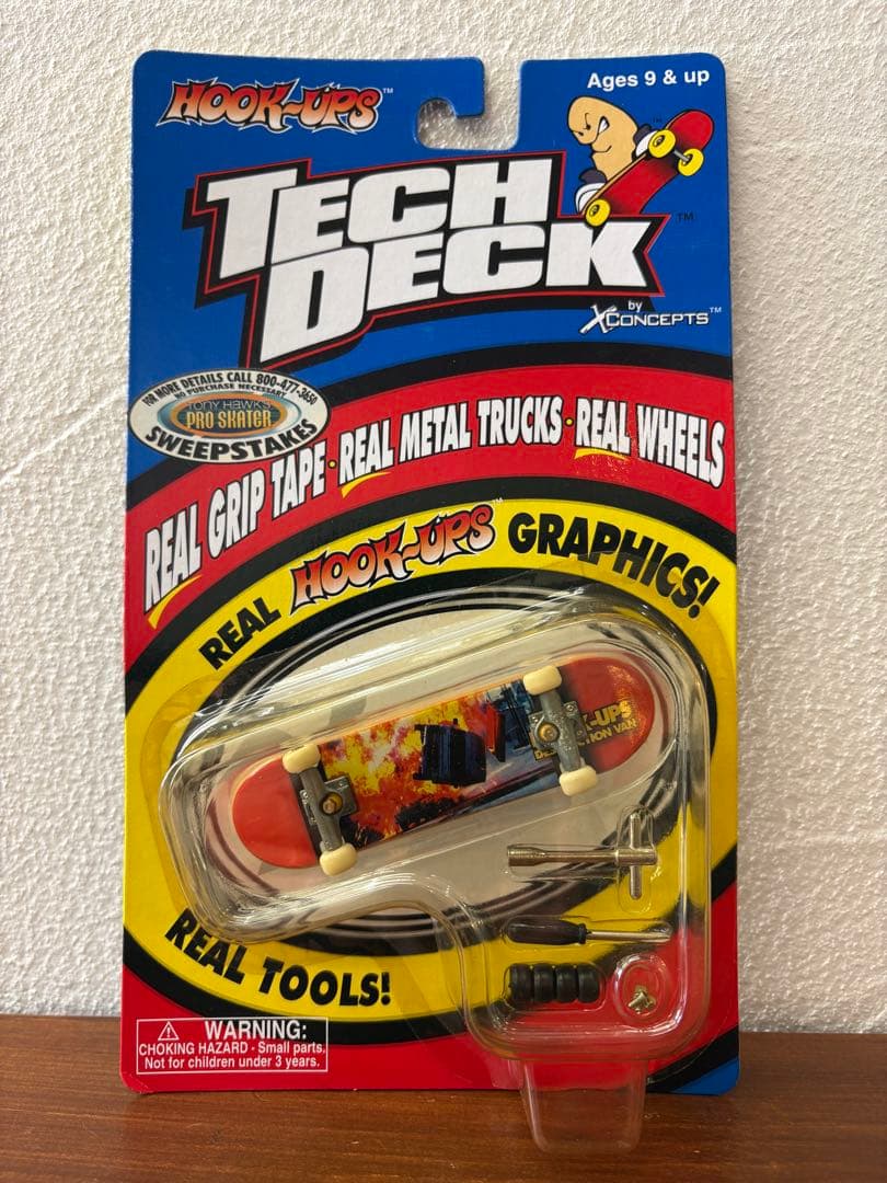 指スケ Tech Deck テックデッキ Hook-Ups ジェルミクライン - メルカリ