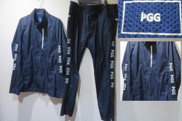 PEARLY GATESパーリーゲイツセットアップナイロンジャージ上下PGG