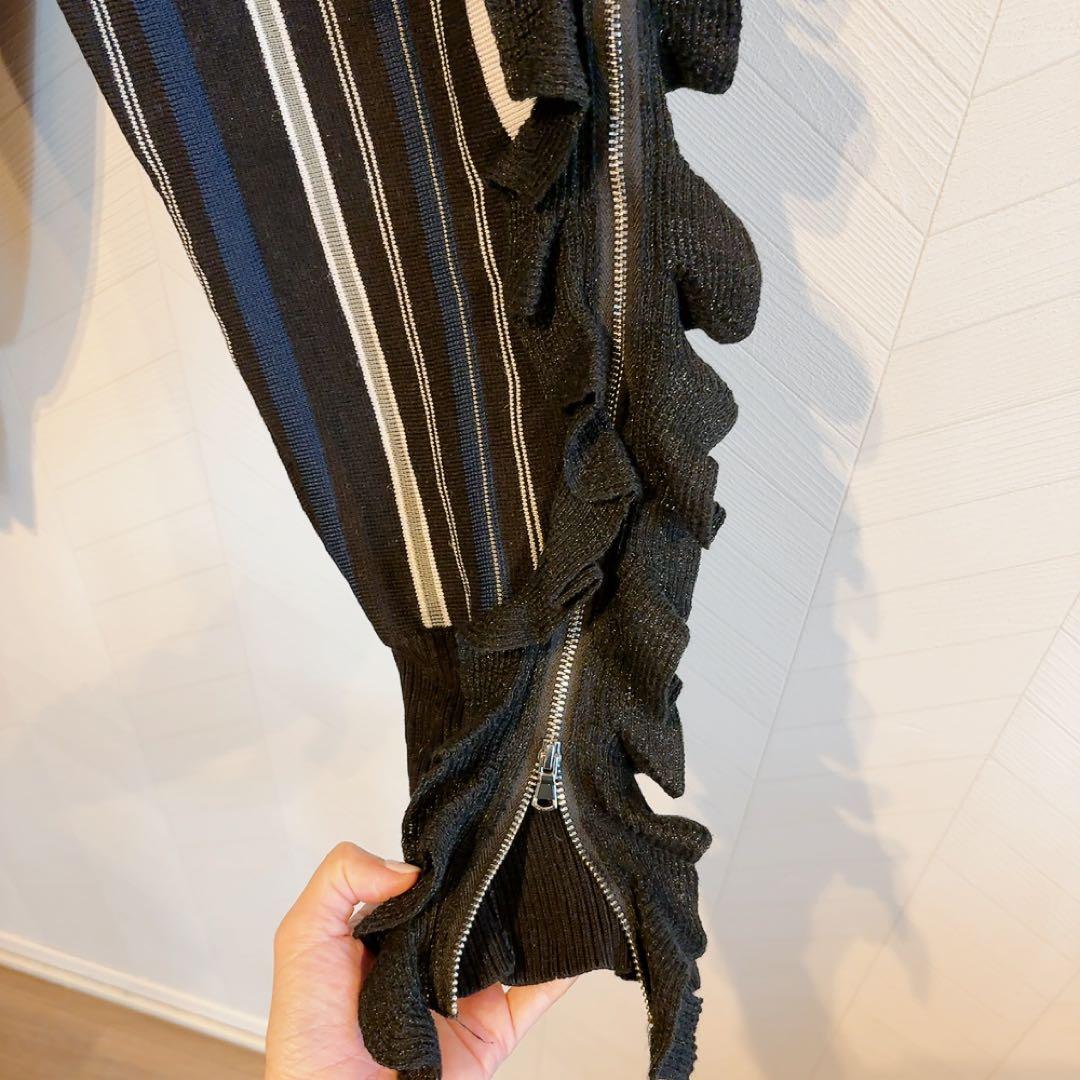 3.1Phillip Lim フィリップリム　フリルニットパンツ