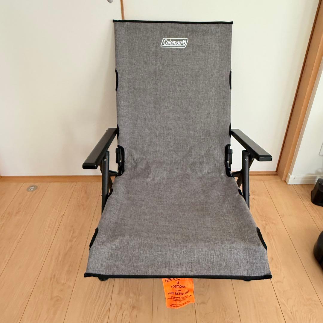 Coleman リクライニングアウトドアチェア レイチェア NX 18 グレー レイチェア NX 18(ヘザーグレー)の通販｜キャンプ用品のコールマン