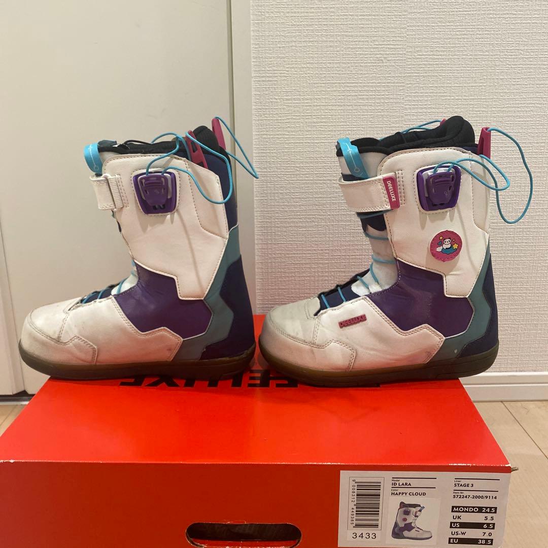 【即日発送】DEELUXE ID LARA 24.5cm 22-23モデル