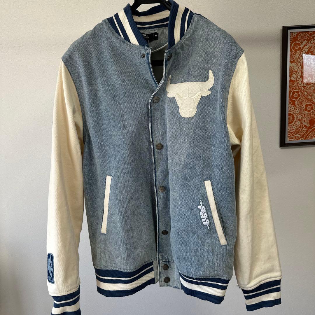 Chicago Bulls デニムスタジャン M Chicago Bulls デニムスタジャン M