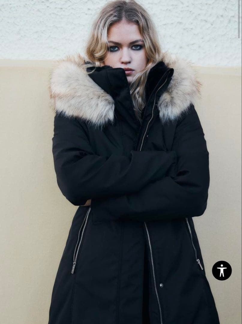 ZARA ウォーター＆ウインドプロテクトアノラック - メルカリ