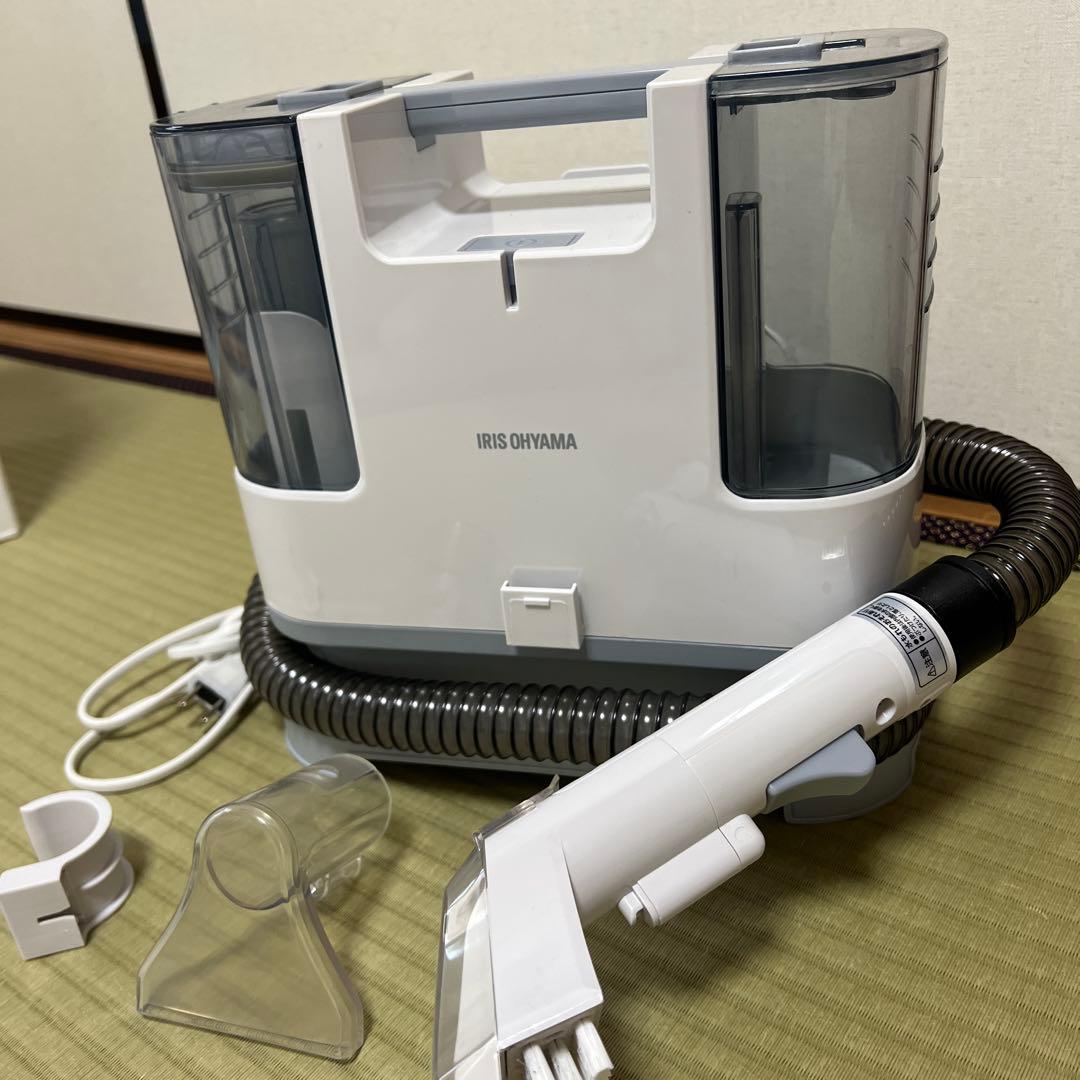 IRIS OHYAMA 布製品洗浄クリーナー RNS-P10-W リンサークリーナー ホワイト RNS-P10-W IRIS OHYAMA｜アイリス