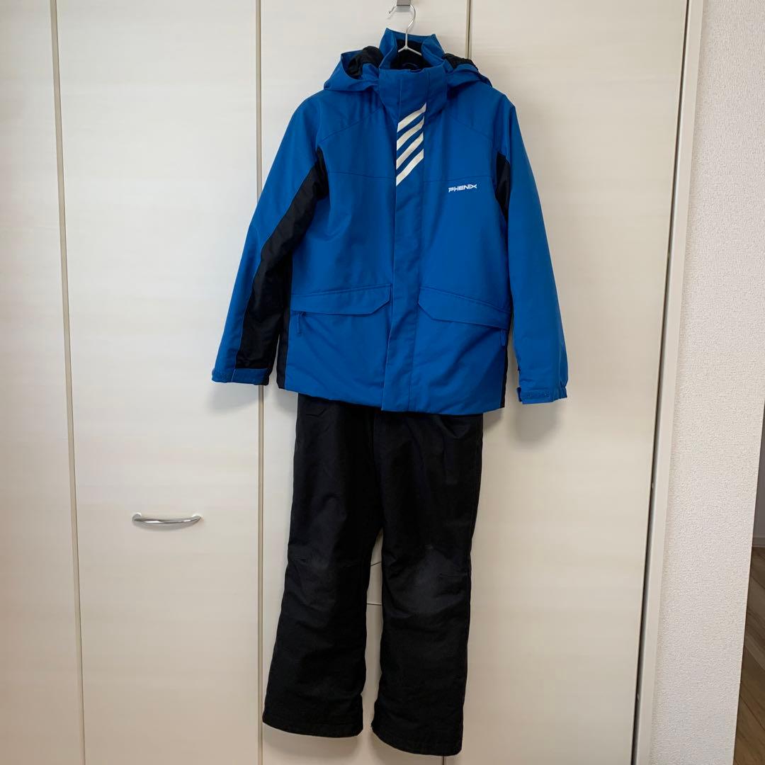 PHENIX 子ども用スキーウェア 青/黒150 - メルカリ