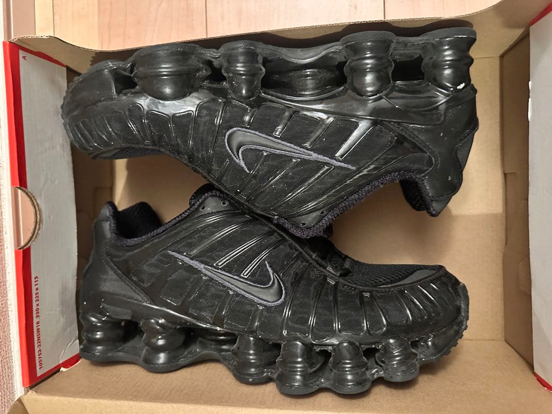 NIKE shox TL 27.5cm ブラック