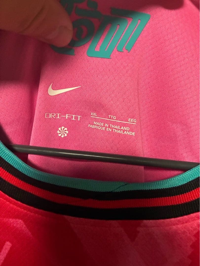 韓国代表 ブラジル戦 ハングル文字 ユニフォーム 新品 XXL