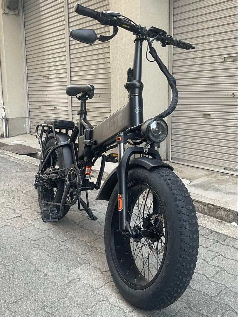 最新作♪MATE-X高性能 大型LED ライト36v-52V対応 E-BIKE