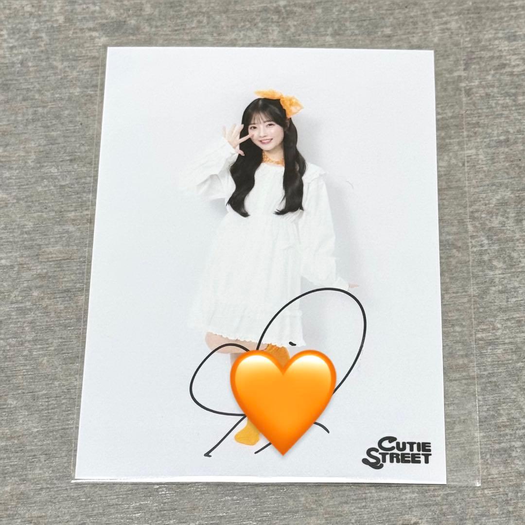 CUTIE STREET 川本笑瑠 トクポ生写真 直筆サイン - メルカリ
