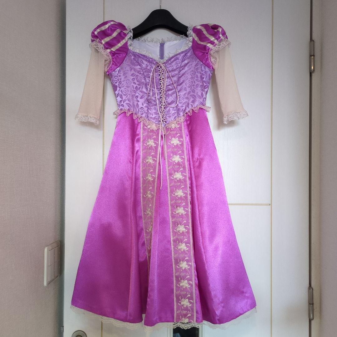 Tokyo Disney land ラプンツェル 120 プリンセスドレス
