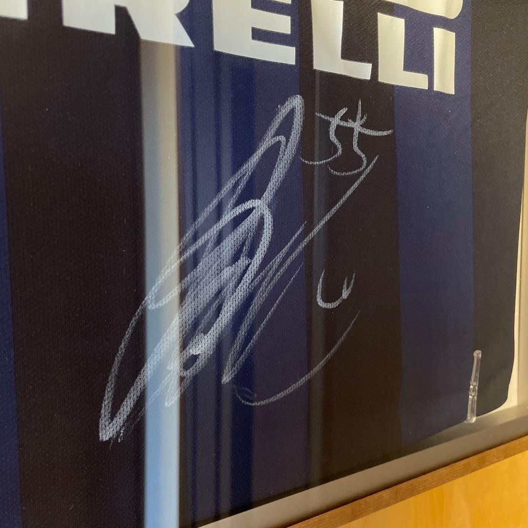 うし丸 さま専用 インテル・ミラン 長友佑都サイン入りシャツ キッズサイズ