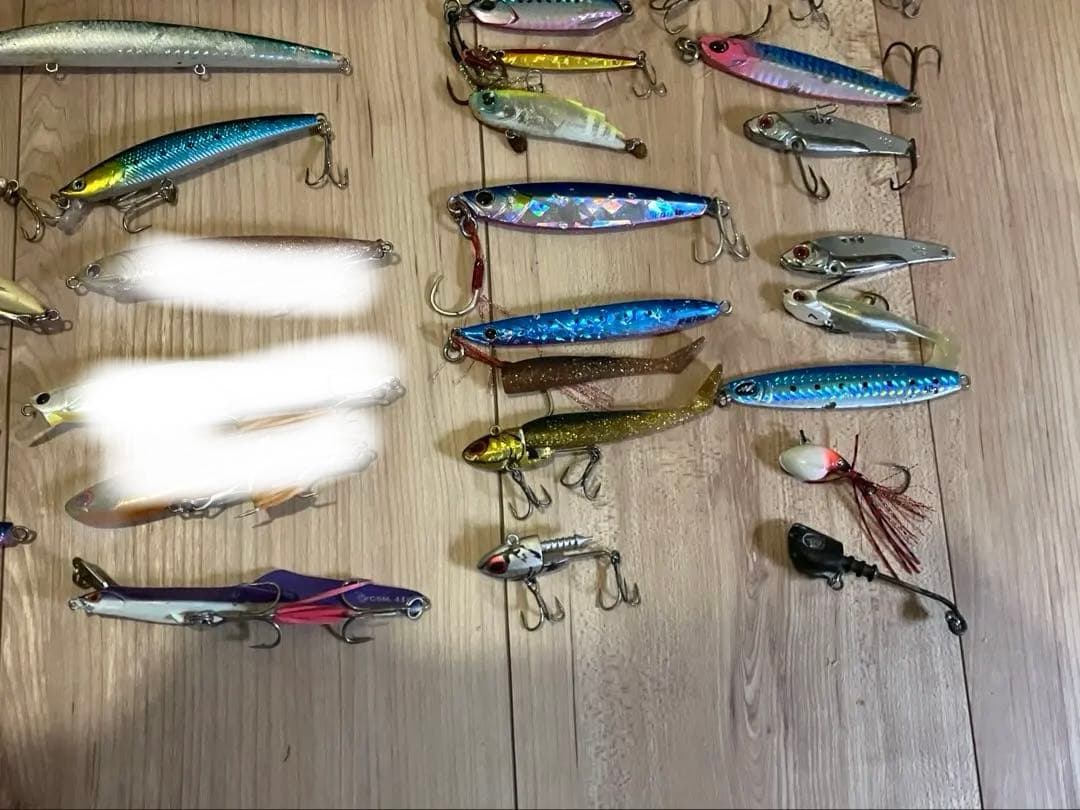 MY シーバスルアー まとめ 50個以上セット ブルーブルーボックス