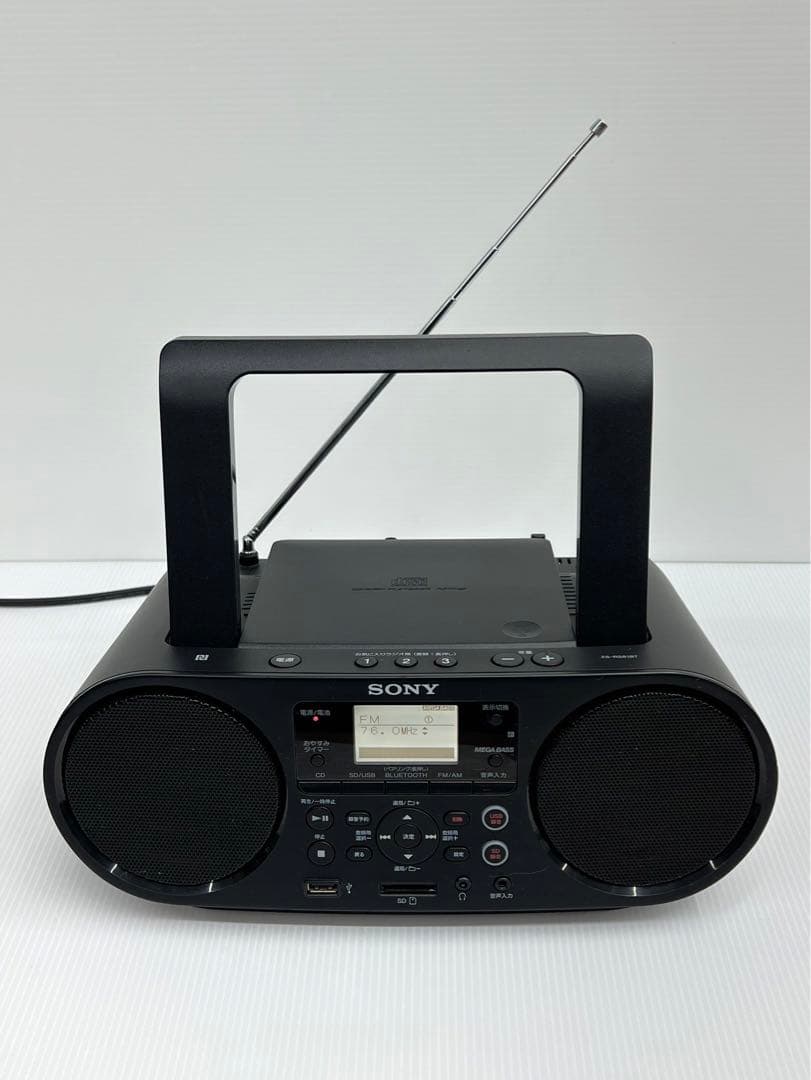 綺麗 SONY ZS-RS81BT CDラジオSD USB Bluetooth綺麗SONY ZS-RS81BT CD