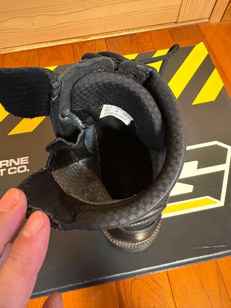 GAERNE ガエルネ　G-STONE/Gストーン 26.5cm ブラック