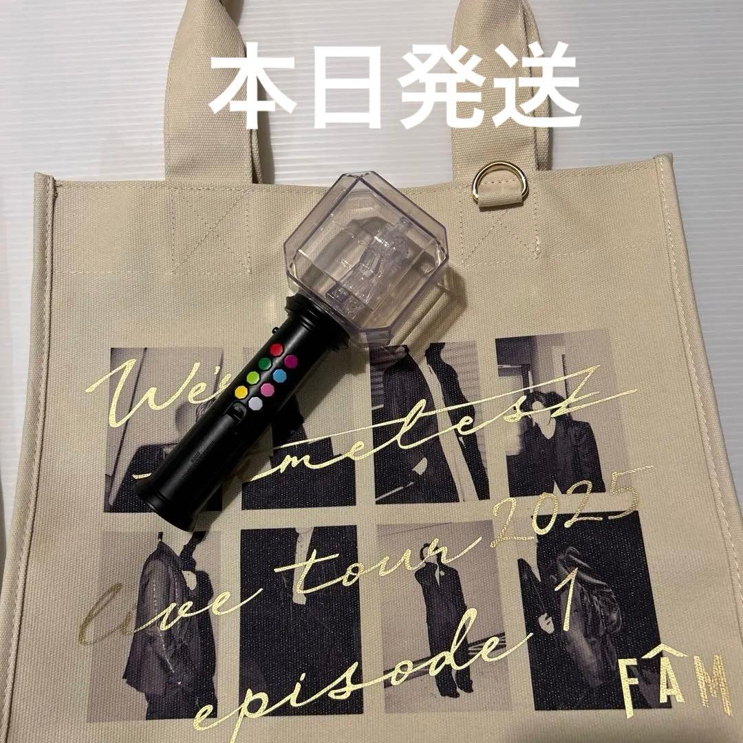 匿名 timelesz タイムレス FAM トートバッグ ペンライト付 - メルカリ