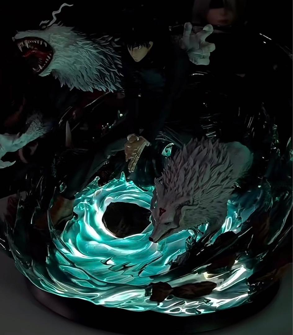 呪術廻戦 伏黒・恵 デヴァイン犬 フィギュア ガレージキット - メルカリ