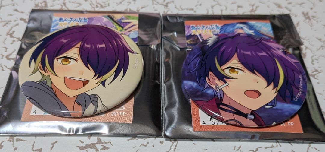 あんさんぶるスターズ！！ 流星隊 仙石忍 缶バッジ 4点セット - メルカリ