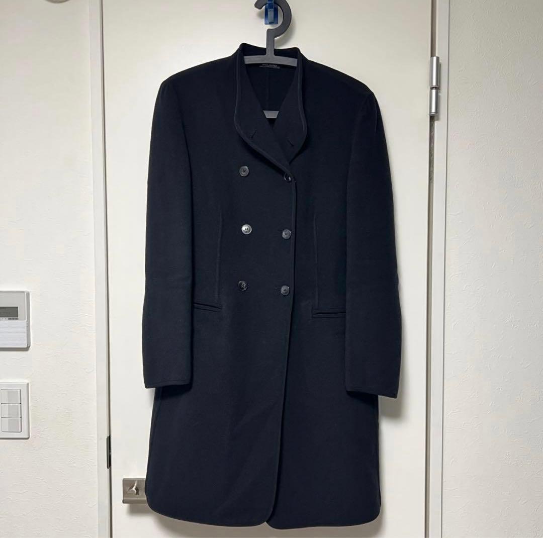 GIORGIO ARMANI Borgonuovo 21ウール ダブル コート - メルカリ