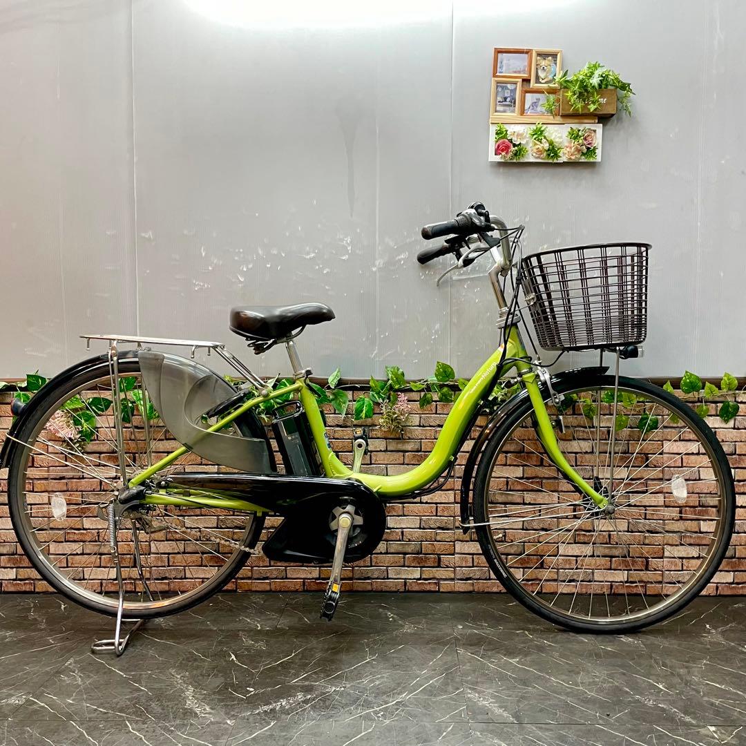 1】電動自転車 YAMAHA PAS Natura 黄緑グリーン 新しい