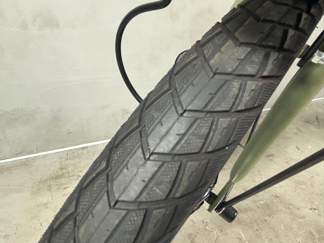 直接引取@福山市】あさひ エナシス コンパクト 電動自転車 マットカーキ