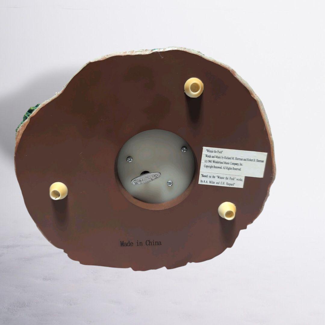 Disney くまのプーさん オルゴール スノードーム 訳あり