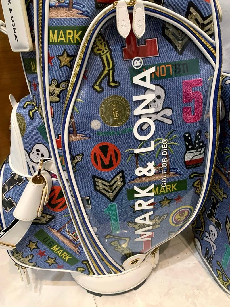 即完売 正規品 良品限定 マークアンドロナ MARK＆LONA キャディバッグ