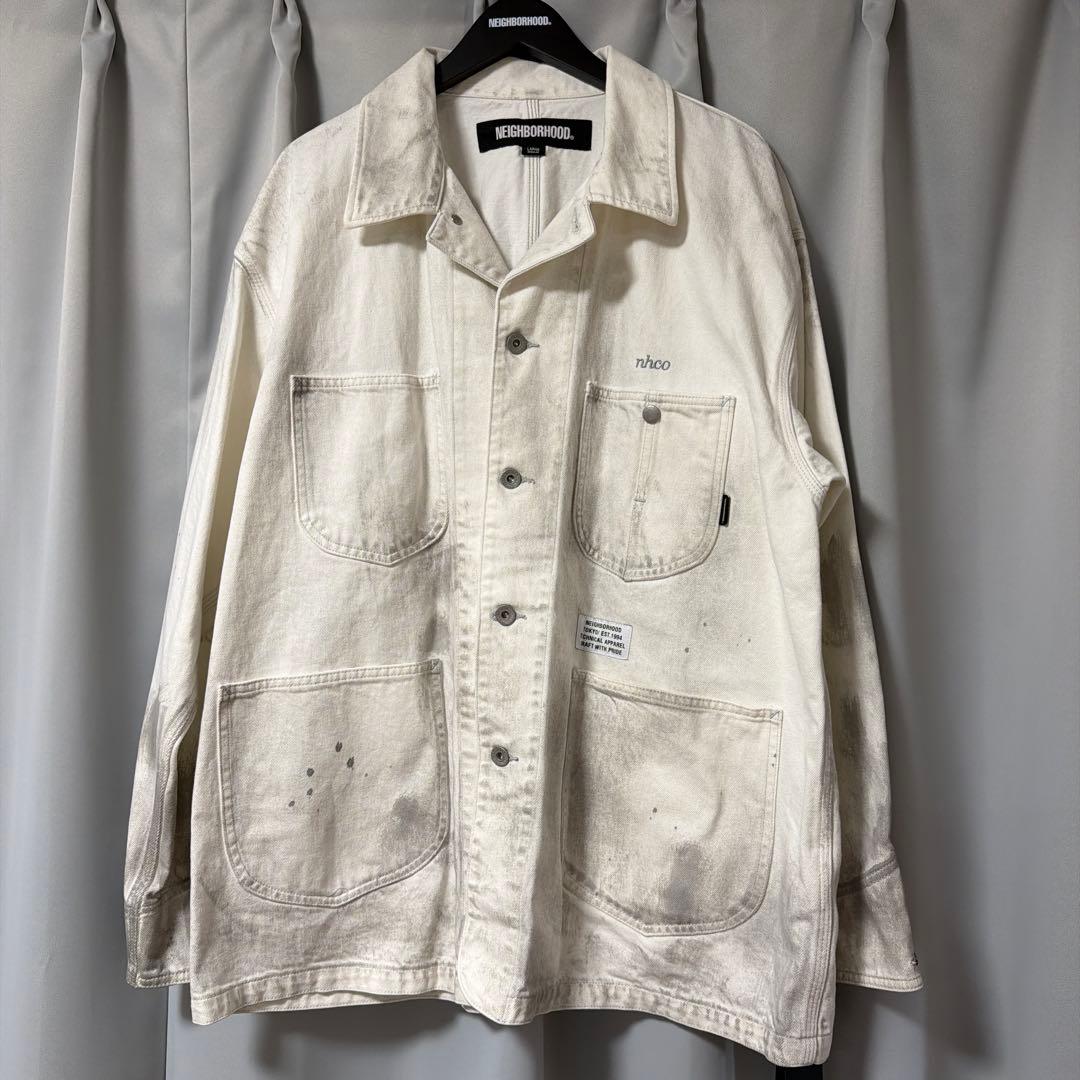 NEIGHBORHOOD カバーオール ワークジャケット ホワイト L新品タグ付 楽天市場】NEIGHBORHOOD カバーオール（メンズファッション）の通販