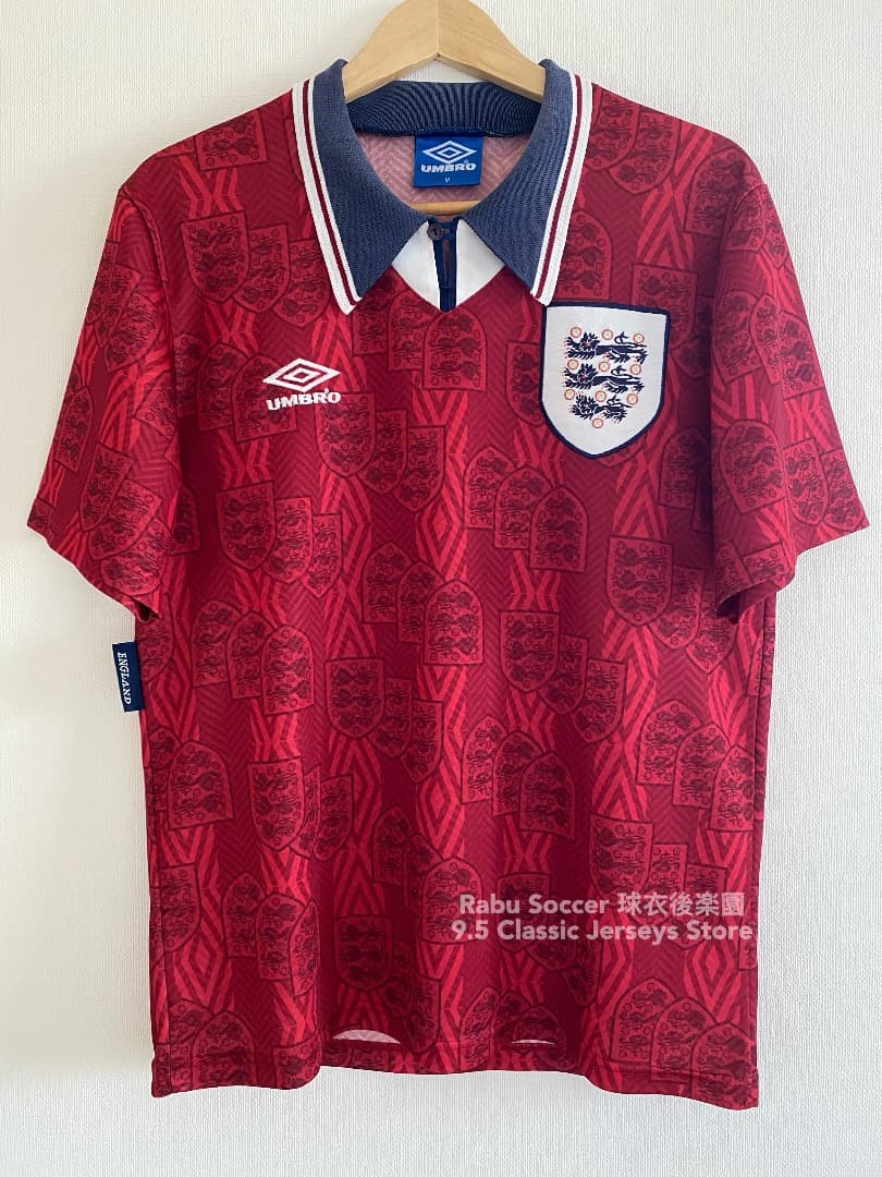 イングランド代表 94/95 アウェイ ユニフォーム - メルカリ
