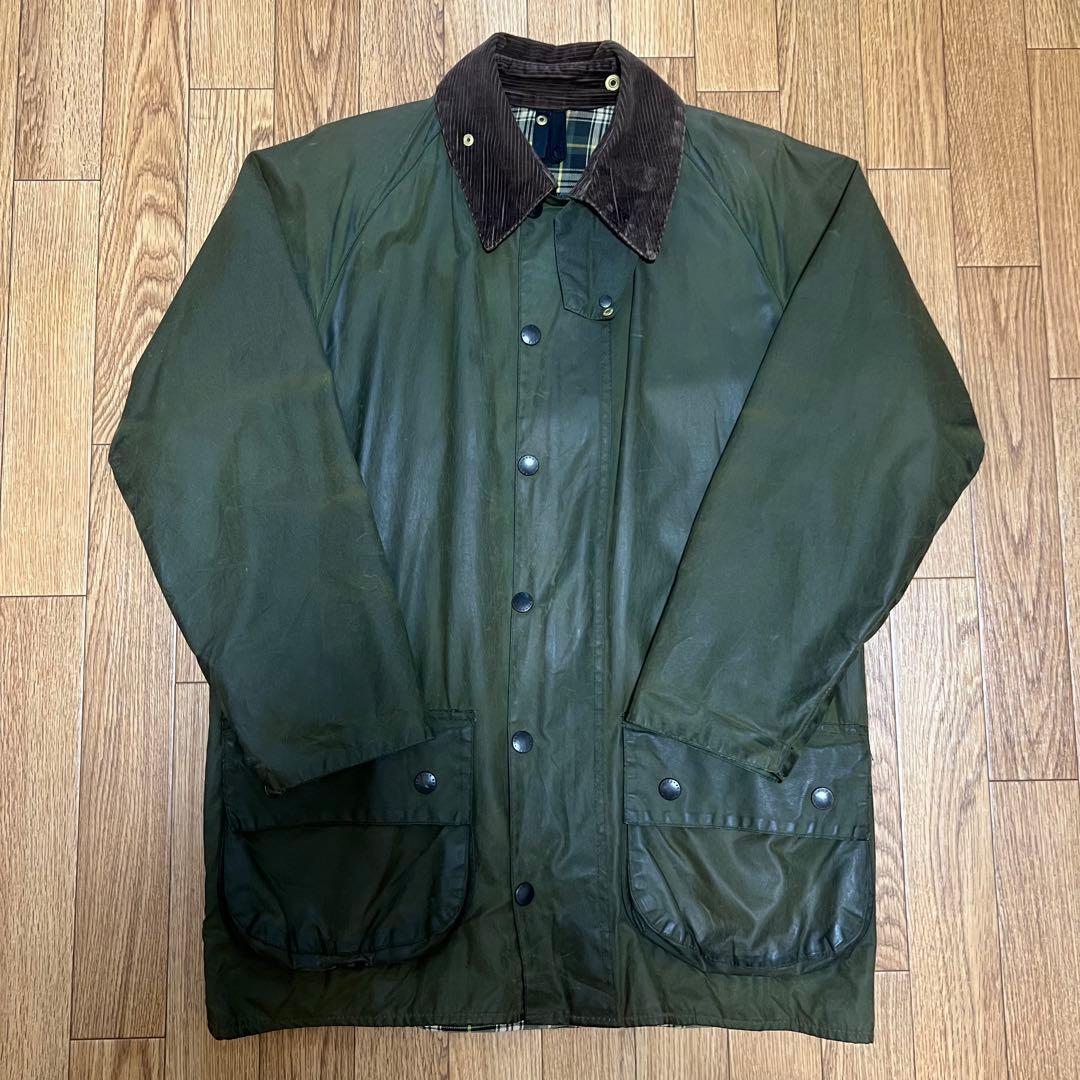00s Barbour Beaufort 38 セージ 3ワラント 00s Barbour LIGHT WEIGHT BEAUFORT Size XL | KORDS