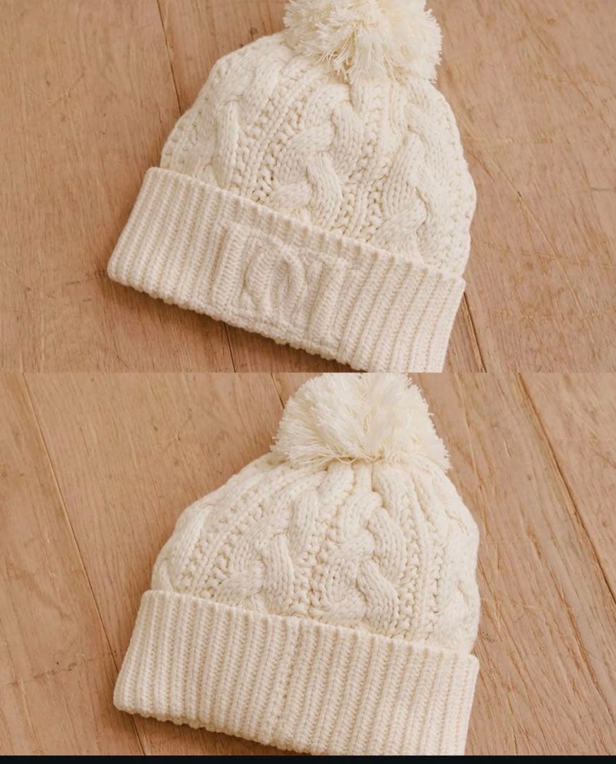 Darich ダーリッチ♡ノベルティ ポンポンビーニー キャップ ニット帽