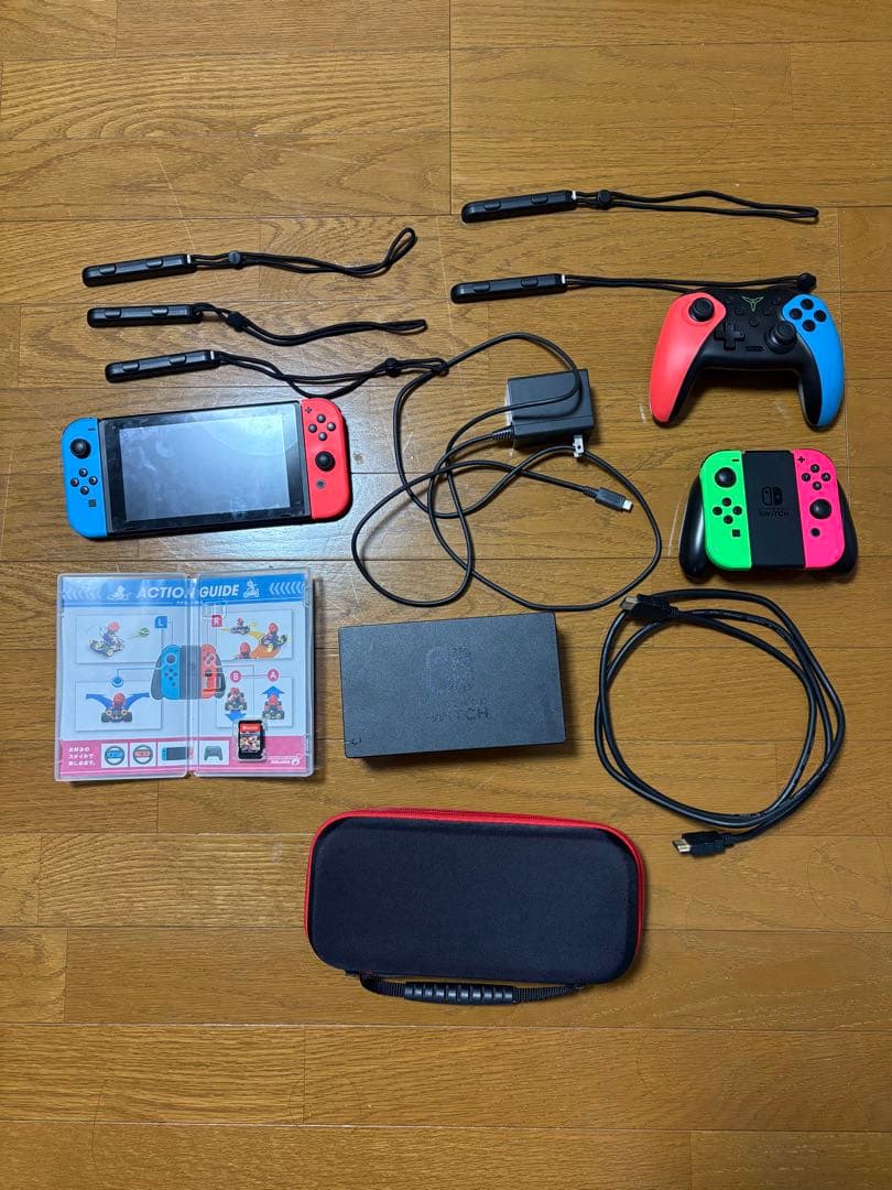 switch 本体　プロコン　マリオカートセット　箱無し マリオカート Proコントローラーセット】Nintendo Switch 2 (日本語