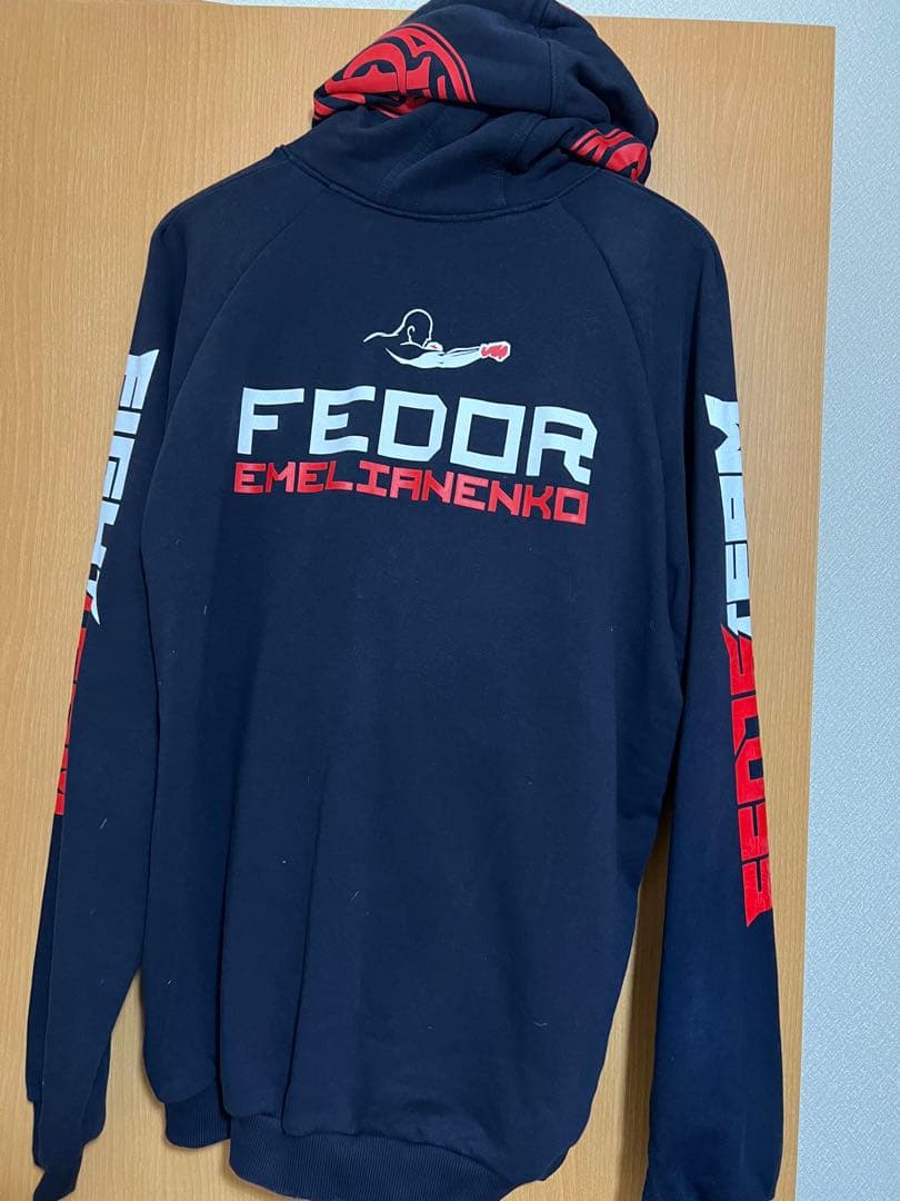 ヒョードル本人着用パーカー世界限定1着RIZIN