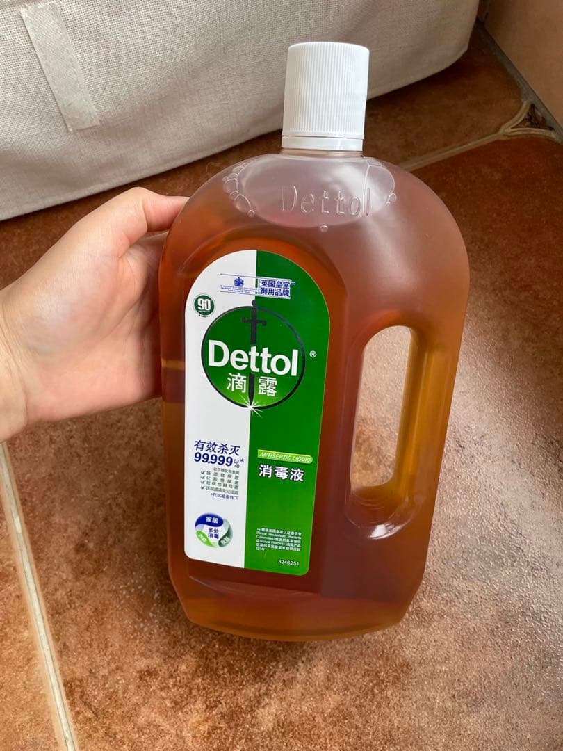 dettol 消毒液 1800ml×2 - メルカリ