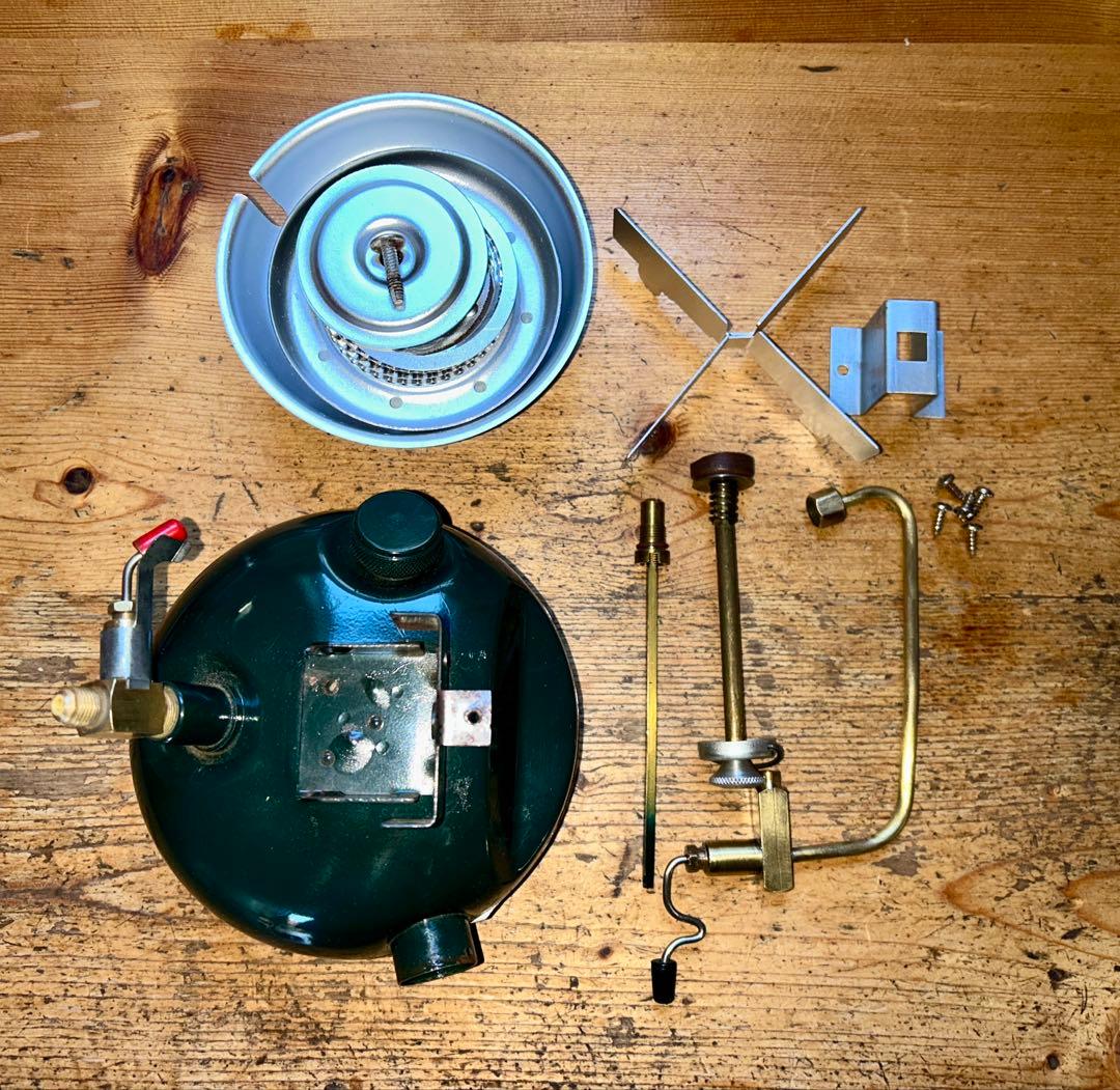 Coleman 508 STOVE 2レバー 05/1987 0 Coleman コールマン コールマン